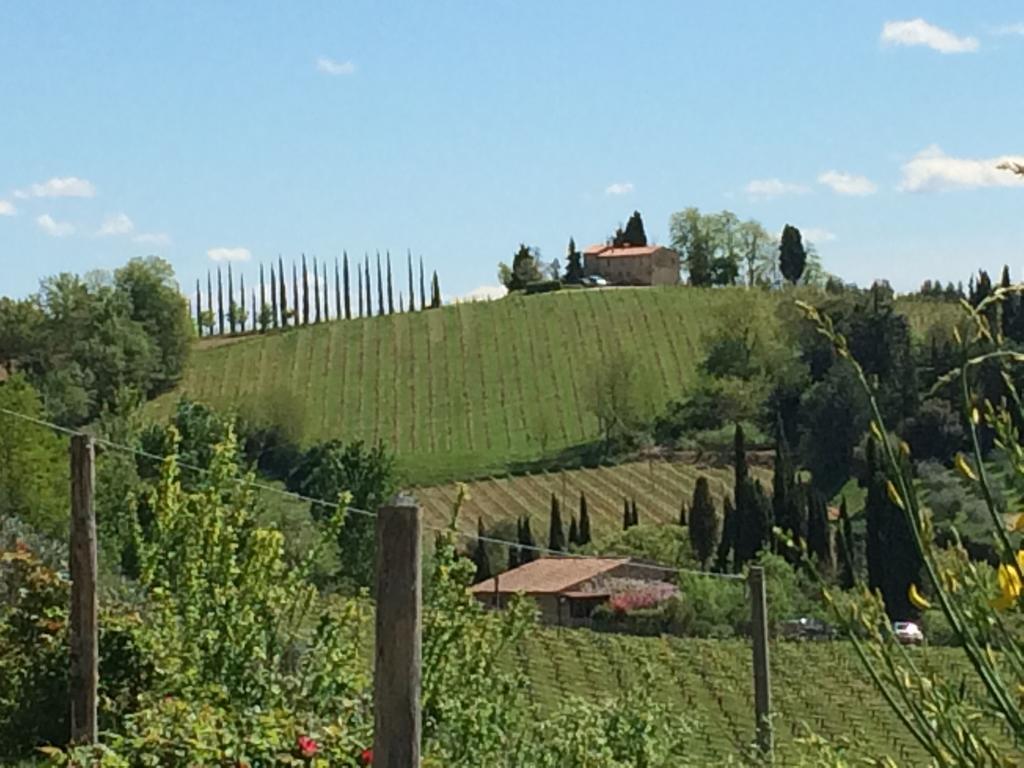 Villa Del Sole San Gimignano Exterior foto